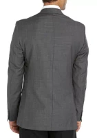 Gray Sharkskin Suit Separate Coat