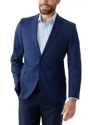 Blue Tonal Solid Sport Coat