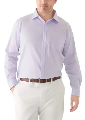 Men's Tall Travel Stretch Fit Dress Shirt
