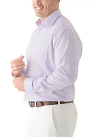 Men's Tall Travel Stretch Fit Dress Shirt