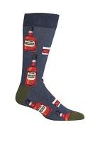 Men's Bourbon Crew Socks