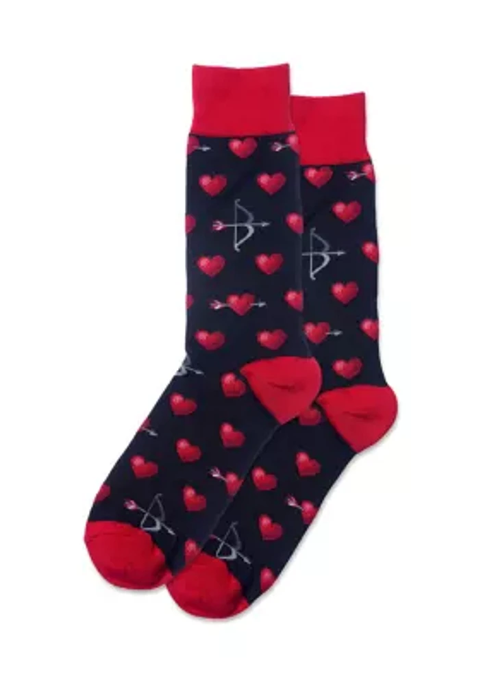 Men's Bow And Arrow Crew Socks	