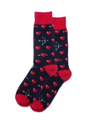 Men's Bow And Arrow Crew Socks	