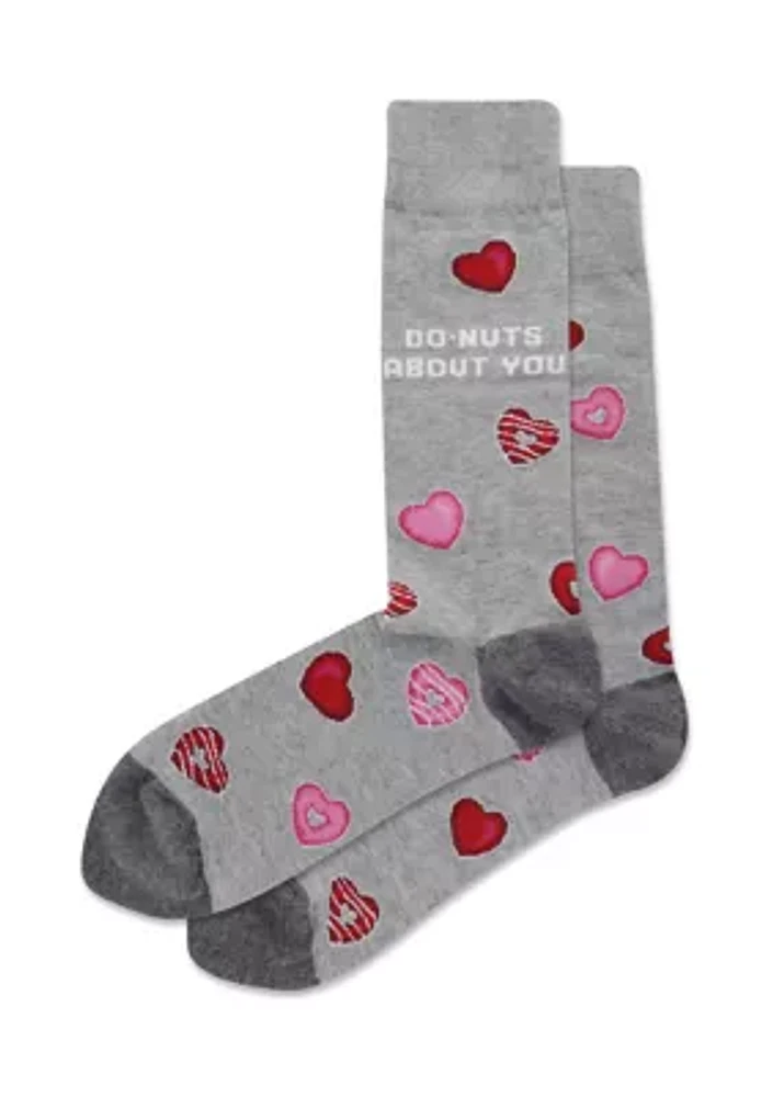 Do-Nuts About You Crew Socks