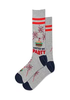 Men's United We Party Crew Socks