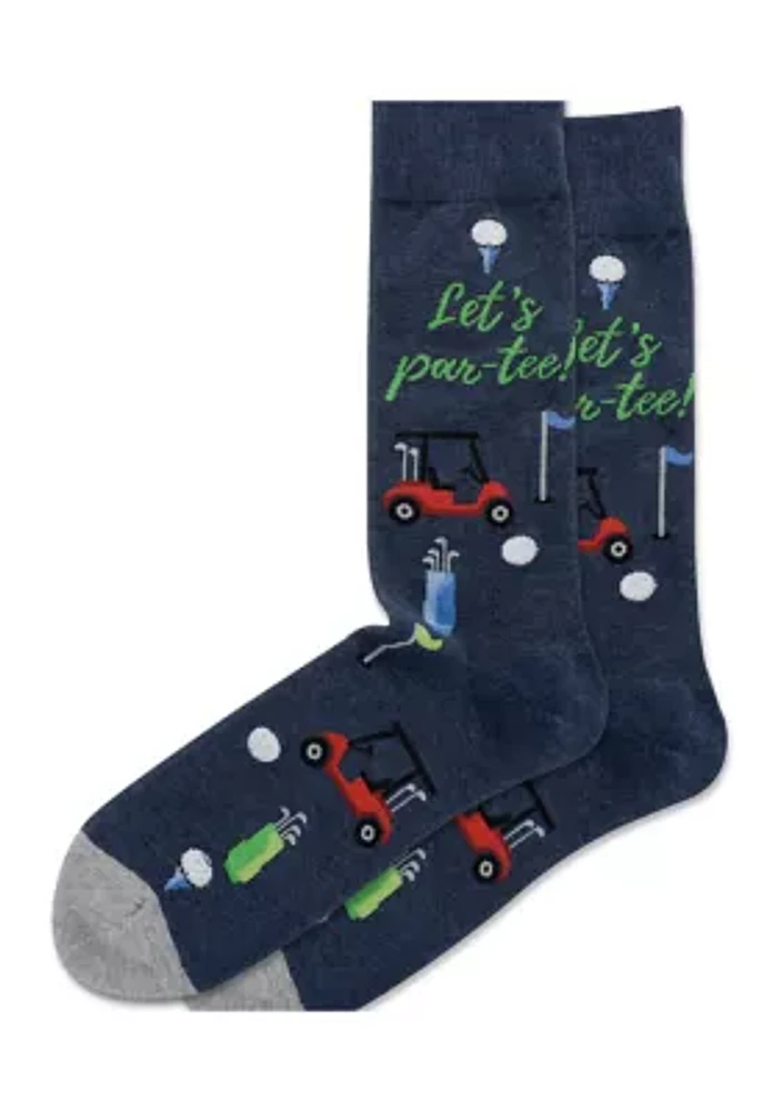 Let's Par-Tee Socks