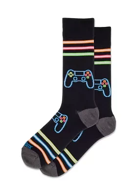 Neon Gamer Socks