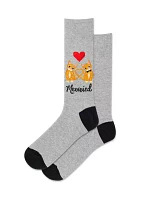 Men's Meowied Crew Socks