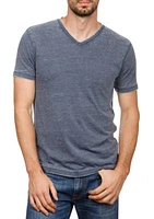 Venice Burnout V-Neck Tee