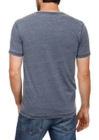 Venice Burnout V-Neck Tee