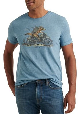 Allure Coyote Biker Graphic T-Shirt