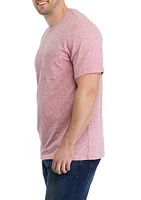 Big & Tall Short Sleeve Crew Neck T-Shirt