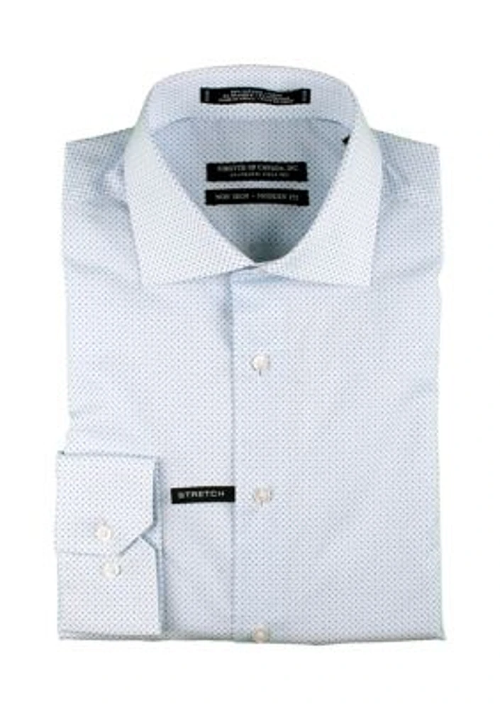 Men's Mini Geo Printed Button Down Shirt