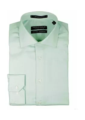 Men's Textured Sage Button Down Shirt