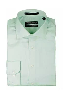 Men's Textured Sage Button Down Shirt