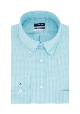 Men's Regular Fit All Over Stretch Dress Shirt