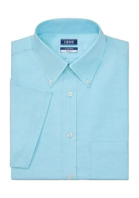 Short Sleeve Stretch Button Down Shirt