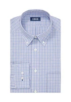 Men's Regular Fit All Over Stretch Dress Shirt