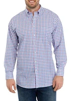 Big & Tall All Over Stretch Dress Shirt