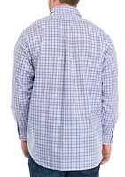 Big & Tall All Over Stretch Dress Shirt