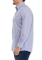 Big & Tall All Over Stretch Dress Shirt