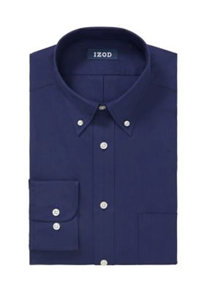 Men's Big Allover Stretch Dress Shirt