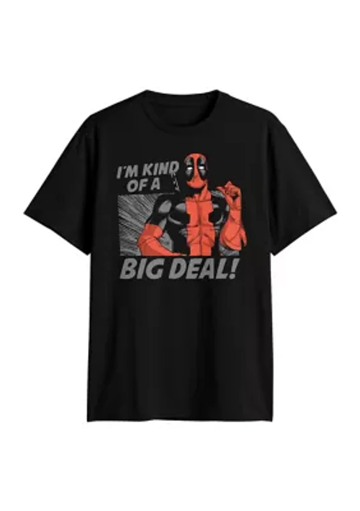 Big & Tall Deadpool Deal Graphic T-Shirt