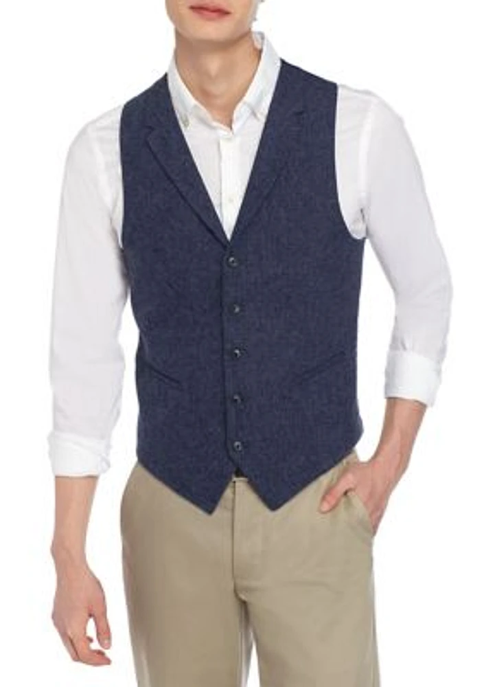 Blue Donegal Vest