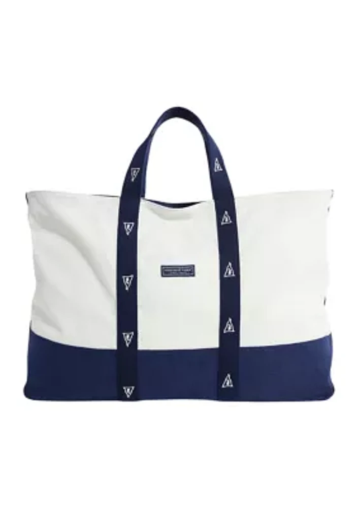 Burgee Flag Canvas Large Tote