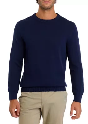 Men's Cotton Long Sleeve Sweater