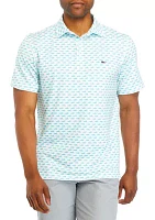 Printed Sankaty Polo Shirt