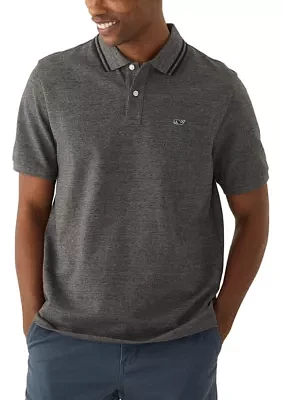 Men's Heritage Tipped Piqué Polo Shirt