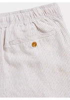 7 Inch Pull-On Linen Shorts