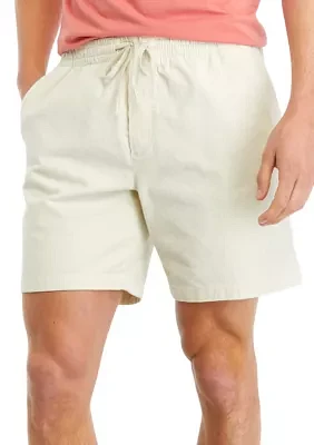 7" Pull-On Corduroy Shorts