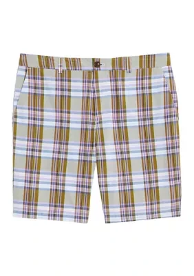 Men's 9" Madras Shorts