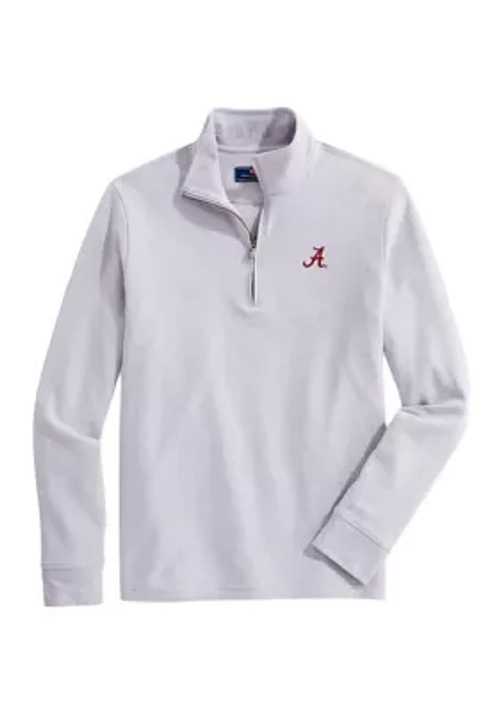 NCAA Alabama Crimson Tide Saltwater Half Zip Pullover