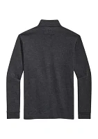 Herringbone Quarter Zip Pullover