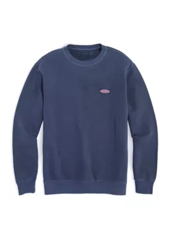 Surfboard French Terry Crew Neck Pullover