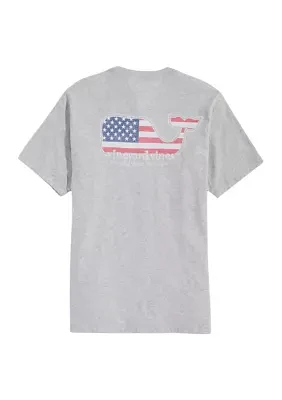 Americana Whale Short-Sleeve Pocket T-Shirt