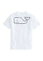 Men's Vintage Whale Short Sleeve Pocket T-Shirt