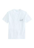 Men's Vintage Whale Short Sleeve Pocket T-Shirt