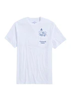 Men's Toile Edgartown Lighthouse Short Sleeve Graphic T-Shirt