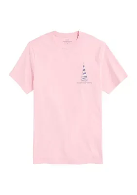 Men's Sunset Sails Short Sleeve Graphic T-Shirt