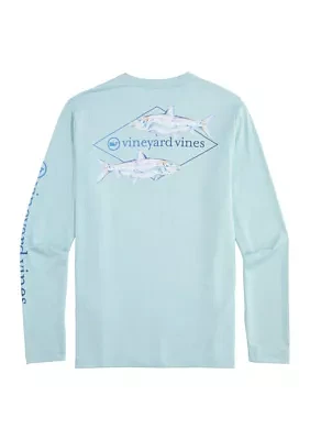 Men's Long Sleeve Harbor Graphic Performance T-Shirt