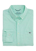 Men's Gingham On the Go Nylon Shirt