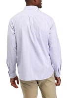 Men's Stripe Stretch Poplin Shirt