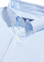 Men's Stripe Stretch Poplin Shirt