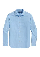 Corduroy Spread Collar Shirt