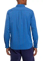 Men's On-the-Go Lightweight Gingham Shirt