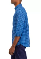 Men's On-the-Go Lightweight Gingham Shirt